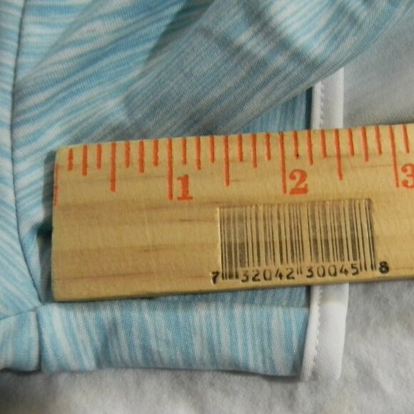 Shosho Blue Space Dye Athletic Shorts Sz L Drawstring Pockets Running Track NWT - Picture 7 of 7